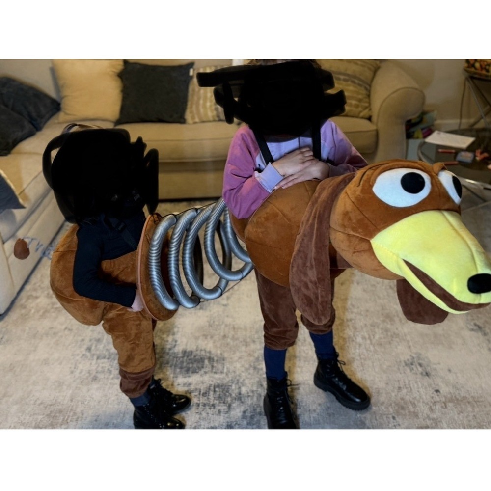 Slinky Dog Costume - Toy Story Disney Pixar - 2 Person Kids Halloween Costume